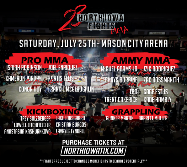 North Iowa Fights 23 - 07/25