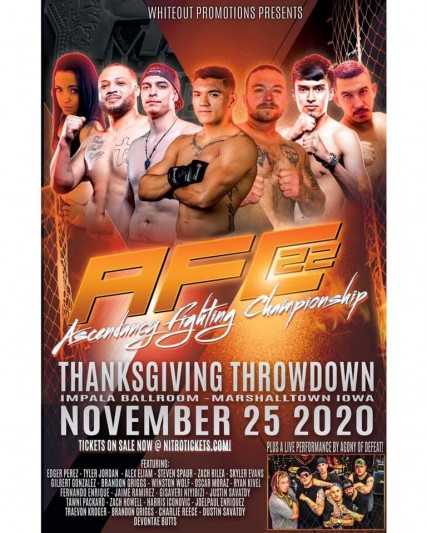 Ascendancy Fighting Championship 23 – 11/25