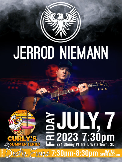 Jerrod Niemann with Special Guest Dustin Evans – 07/07