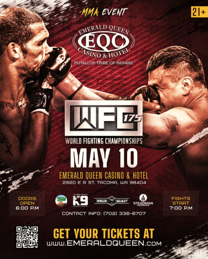 WFC 175: Emerald Queen (21+ EVENT) - 05/10
